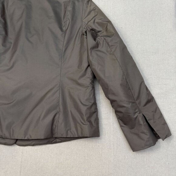 Talbots Khaki Button-Up Blazer Jacket Flap Front Pockets Career Work Wear 14P - Picture 15 of 16